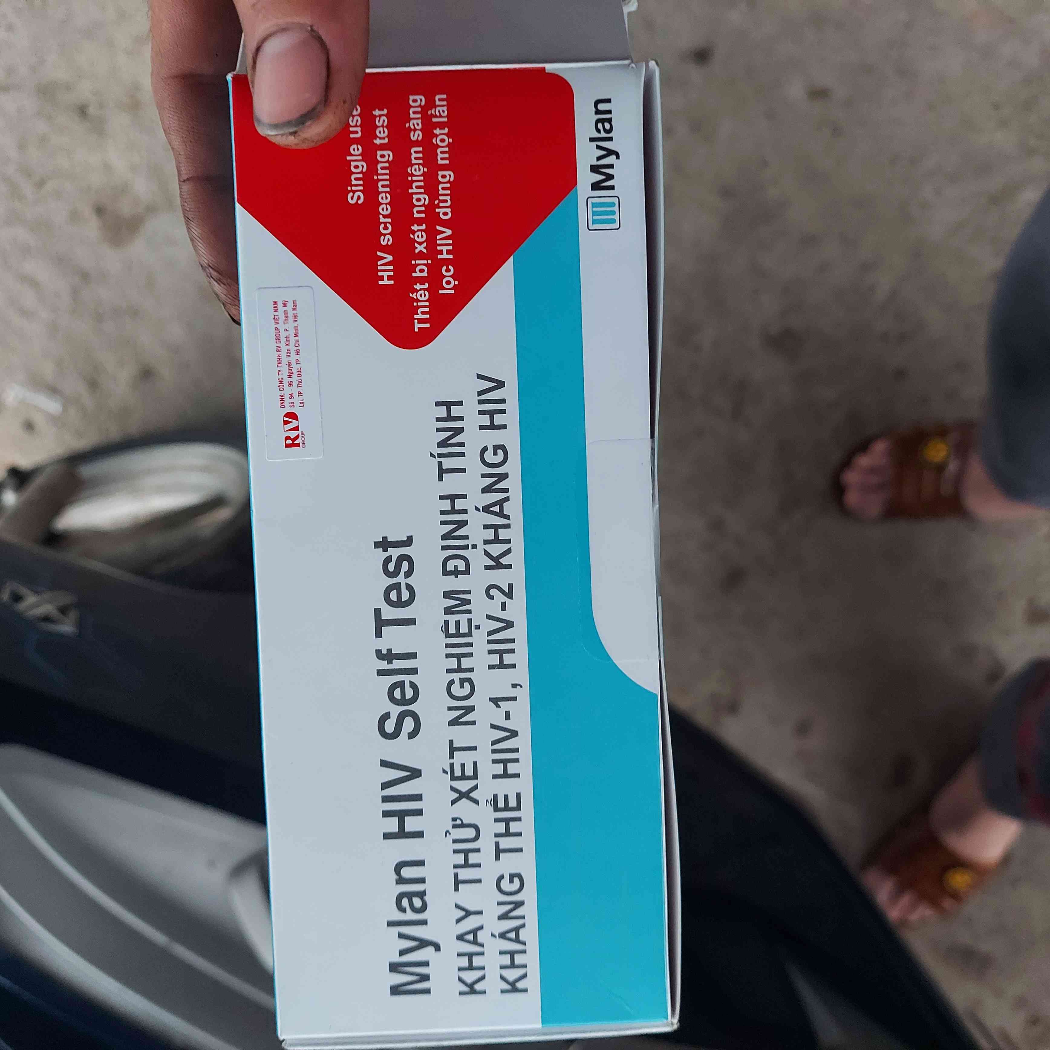 Bộ test xét nghiệm HIV bằng dịch miệng - OraQuick HIV không cần lấy máu