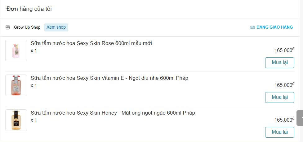 Sữa Tắm Nước Hoa Sexy Skin Rose 600ml - Dưỡng Ẩm, Tỏa Hương Ngọt Ngào, Xuất Xứ Pháp, Chăm Sóc Da Mềm Mại