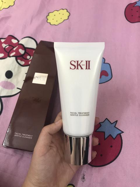 Sữa Rửa Mặt SK-II Facial Treatment Gentle Cleanser 120g - Dưỡng Da Mịn Màng, Giúp Sáng Da, Ngăn Ngừa Mụn, Phù Hợp Mọi Loại Da
