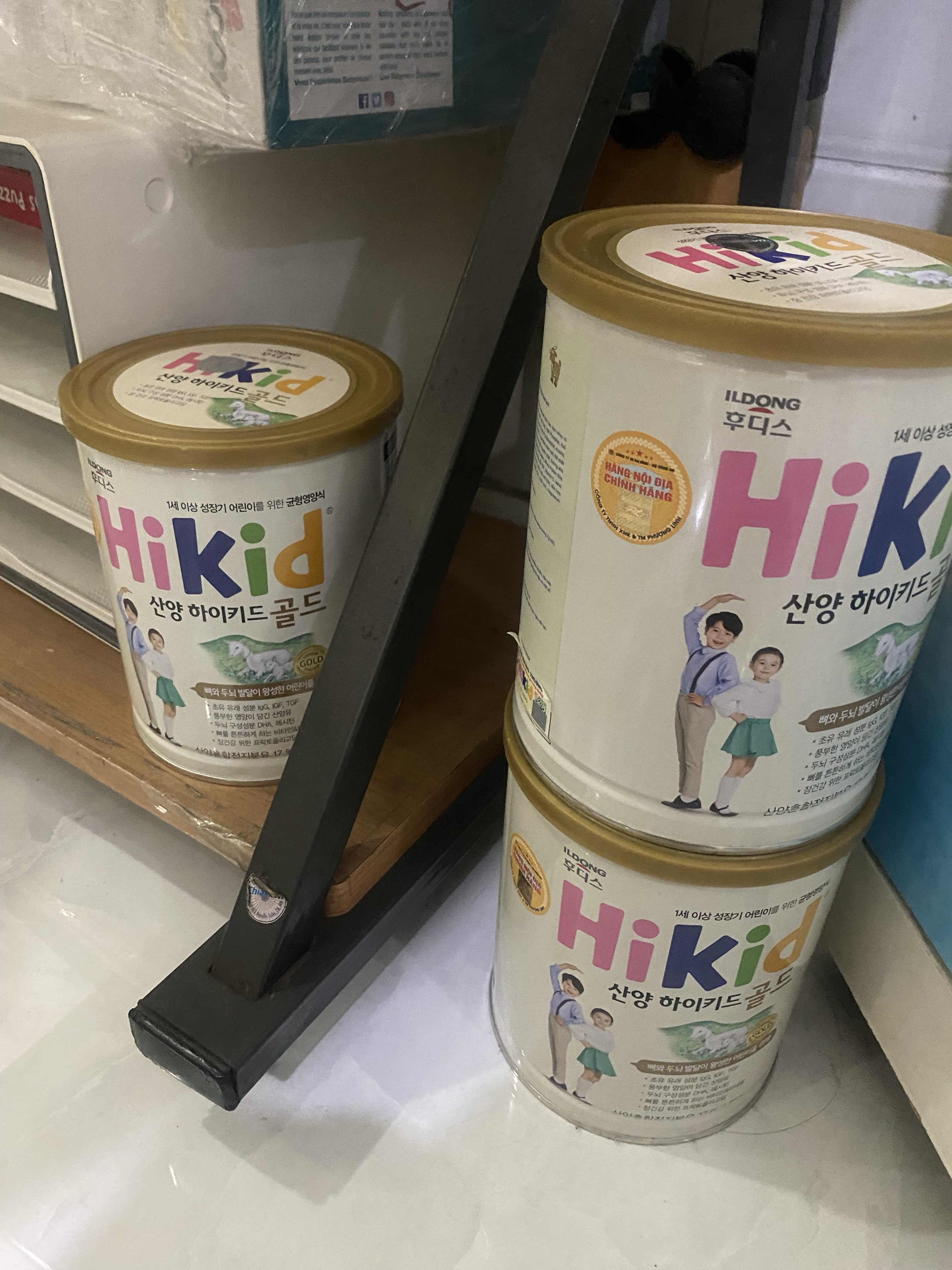 Sữa Dê Hikid Gold Hàn Quốc 650g - Hỗ Trợ Tăng Chiều Cao Cho Bé 1-9 Tuổi, Bổ Sung Dinh Dưỡng Tự Nhiên, Giúp Xương Khỏe Mạnh