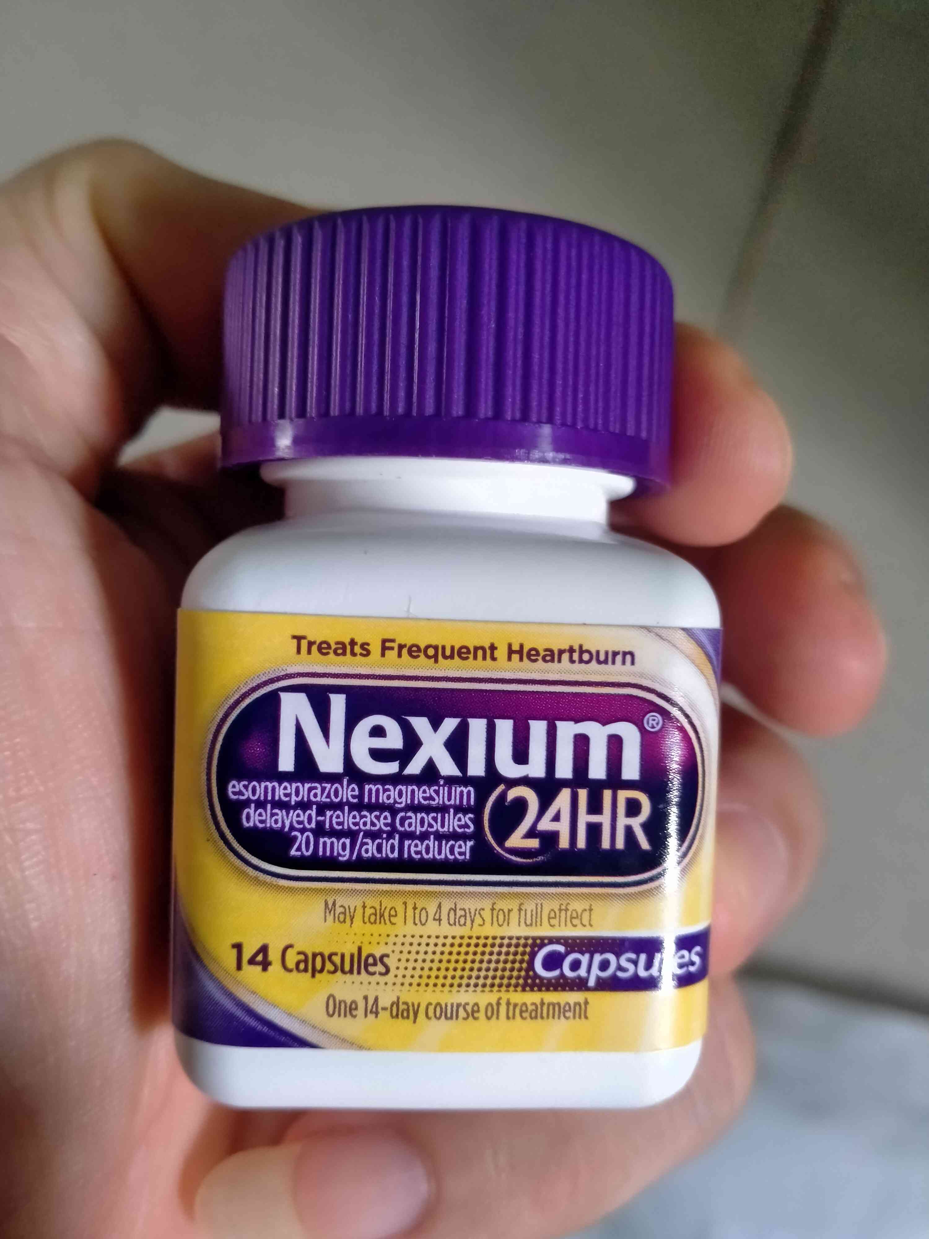 Viên uống Nexium 24hr 20mg - Hỗ trợ cải thiện sức khỏe dạ dày, giảm ợ nóng và trào ngược, giải pháp cho tiêu hóa khỏe mạnh