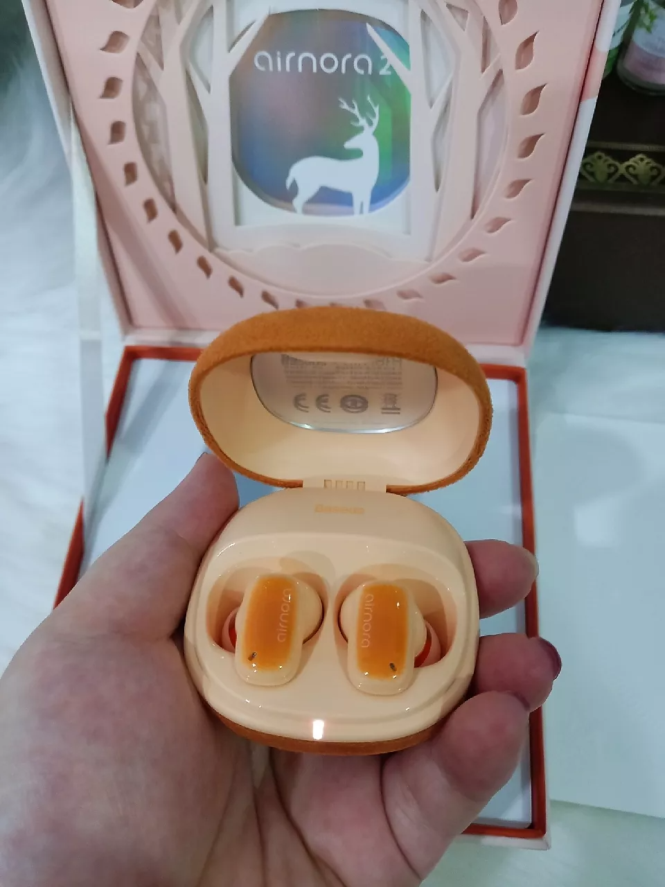 Tai Nghe Bluetooth Baseus AirNora 2 - Tai Nghe Không Dây Chống Ồn ANC, Âm Thanh Chất Lượng Cao, Thiết Kế Hiện Đại, Sạc Nhanh