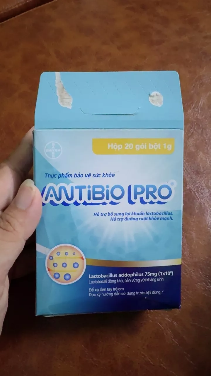 Men Vi Sinh Antibio Pro - Hỗ Trợ Bổ Sung Lợi Khuẩn, Tăng Cường Hệ Miễn Dịch và Cải Thiện Tiêu Hóa Cho Người Lớn và Trẻ Em Từ 2 Tuổi