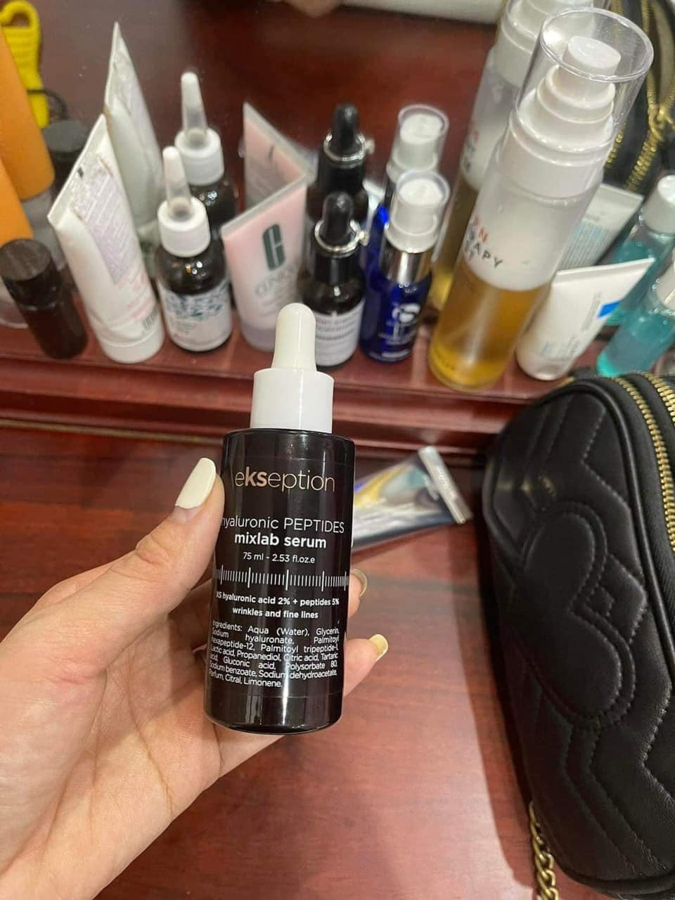 Serum Trẻ Hóa Da Ekseption Hyaluronic Peptide Mixlab - Giảm Nếp Nhăn, Tăng Độ Đàn Hồi, Chăm Sóc Da Chuyên Sâu