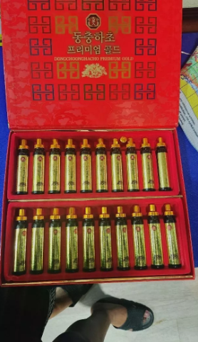 Nước Đông Trùng Hạ Thảo Hàn Quốc Bio Apgold - Hỗ Trợ Tăng Cường Sức Khỏe Hộp 20 Ống Dinh Dưỡng Cao Cấp