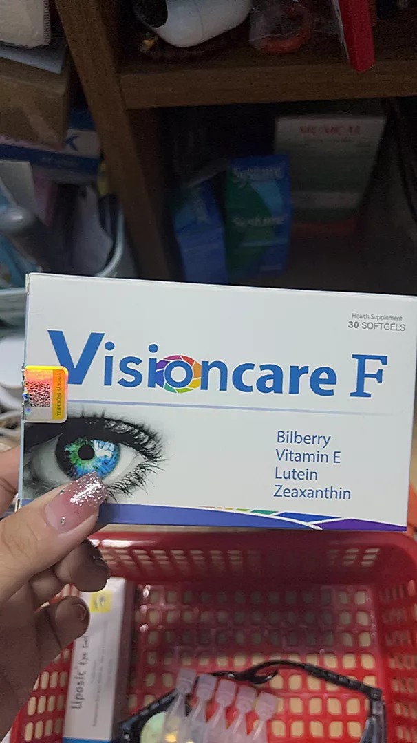 Viên uống bổ mắt Visioncare F hỗ trợ tăng thị lực