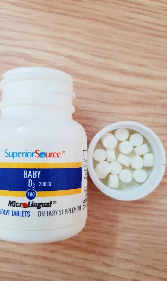 Viên vitamin D3 Baby 2000IU của Mỹ