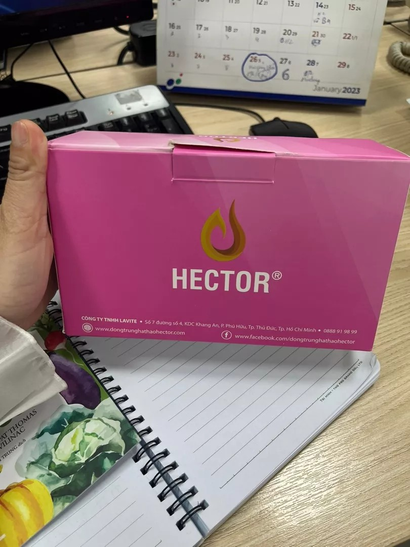 Nước Uống Đông Trùng Hạ Thảo Hector Collagen 5000mg - Giải Pháp Tăng Cường Collagen, Làm Đẹp Da và Tóc Tự Nhiên, Hỗ Trợ Sức Khỏe