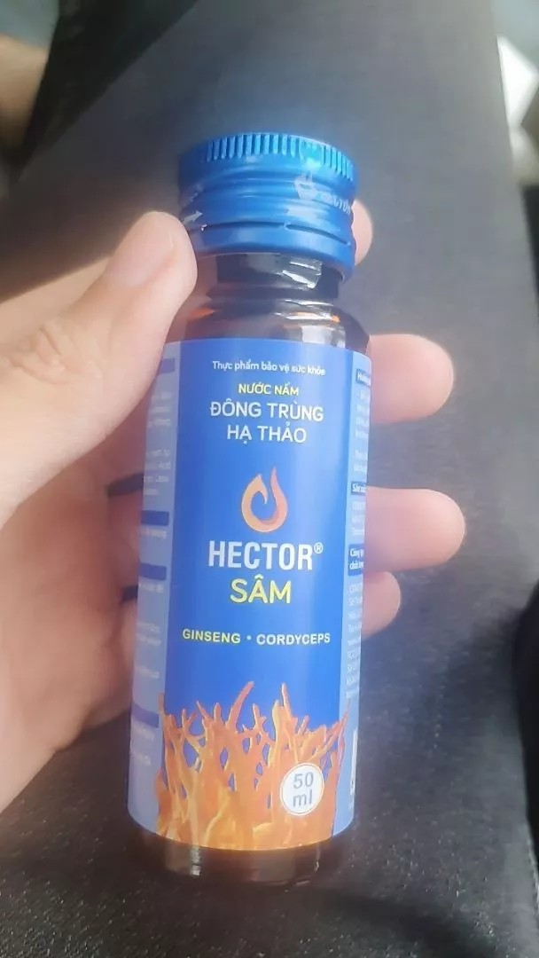 Nước Uống Đông Trùng Hạ Thảo Hector Sâm Chính Hãng Lavite - Tăng Cường Sức Khỏe, Giấc Ngủ Ngon và Khỏe Mạnh Hơn