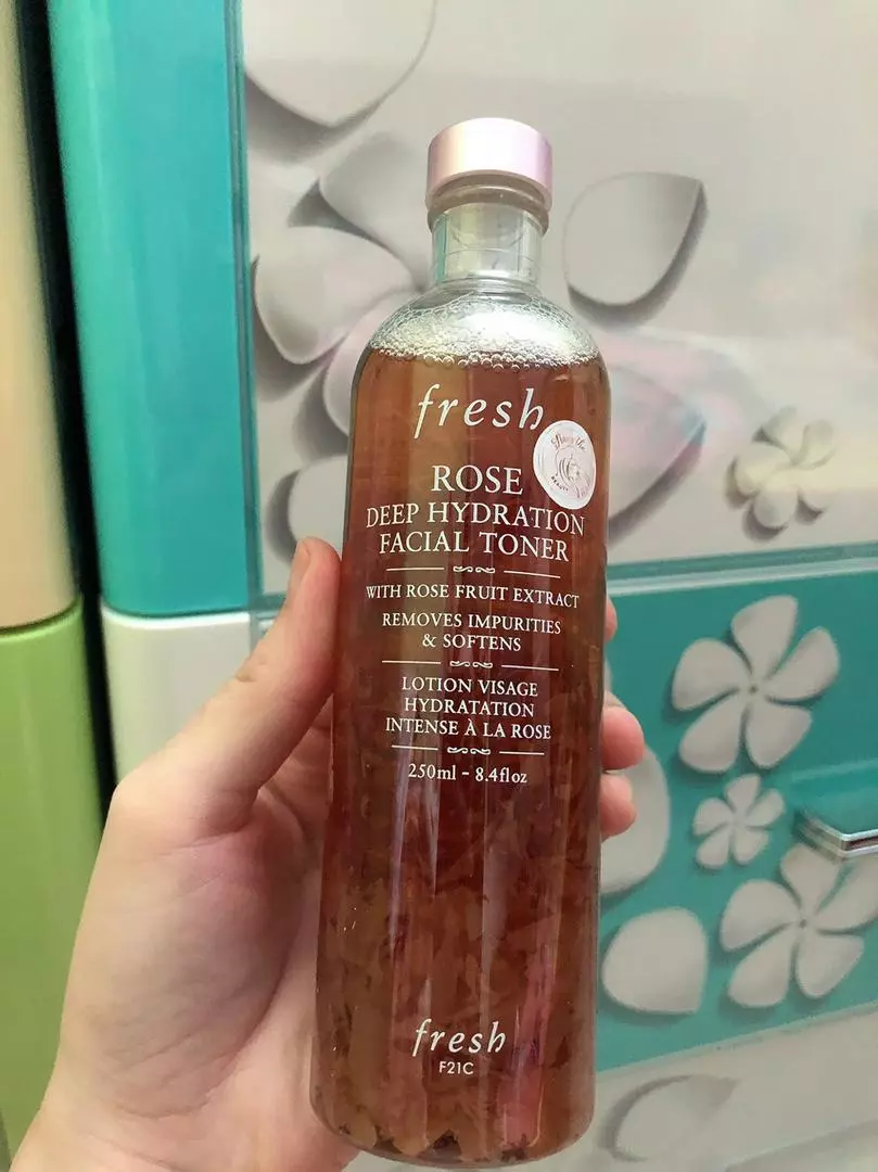 Nước Hoa Hồng Cân Bằng Da Fresh Rose Deep Hydration - Toner Dưỡng Ẩm Cho Mọi Loại Da, Chiết Xuất Từ Hoa Hồng Tươi 100ml/250ml