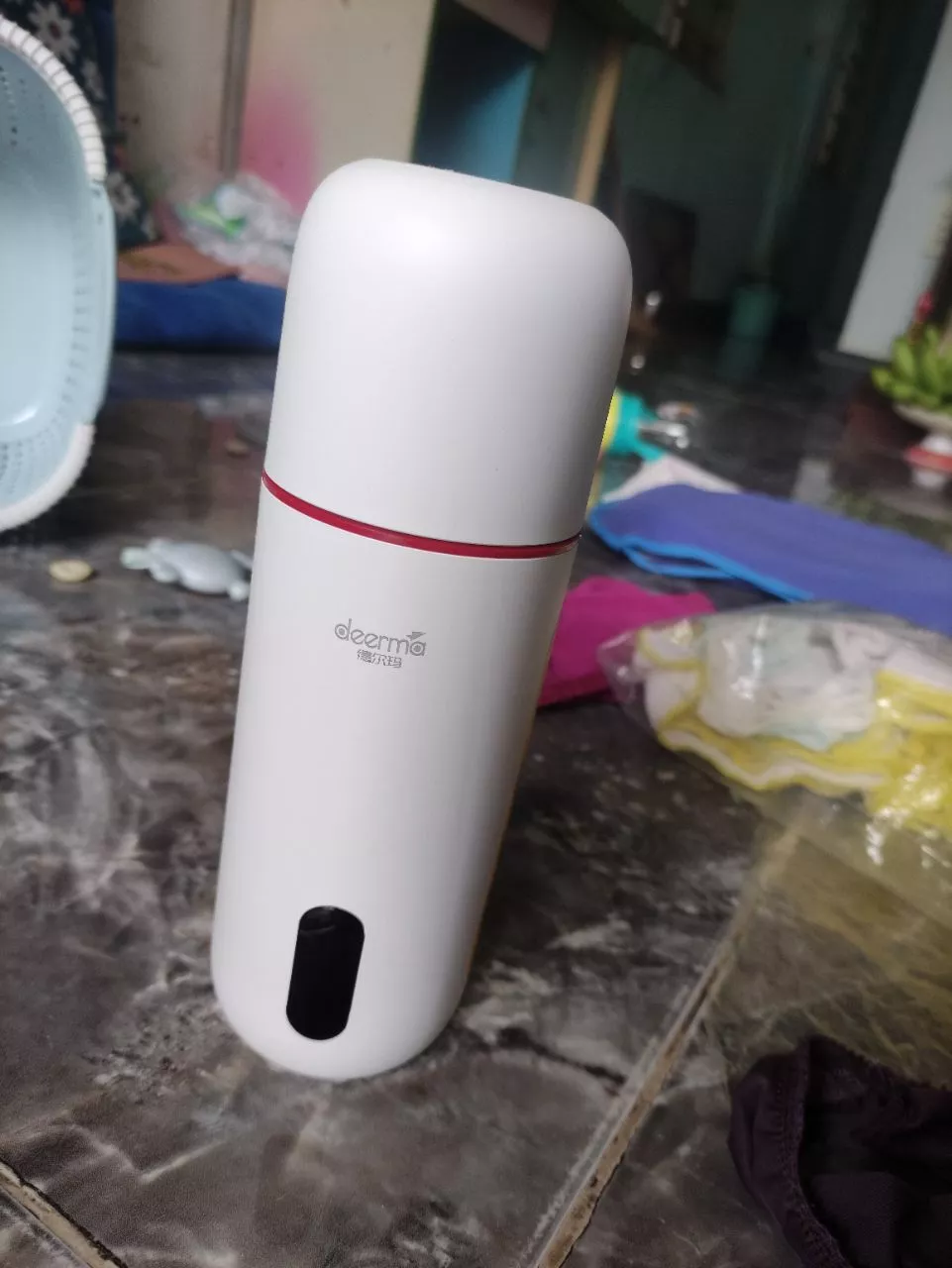 Bình Giữ Nhiệt Thông Minh Deerma DEM-DR035 - 350ml, Công Nghệ Đun Nước Nhanh 300W, Điều Chỉnh Nhiệt Độ, An Toàn Khi Sử Dụng