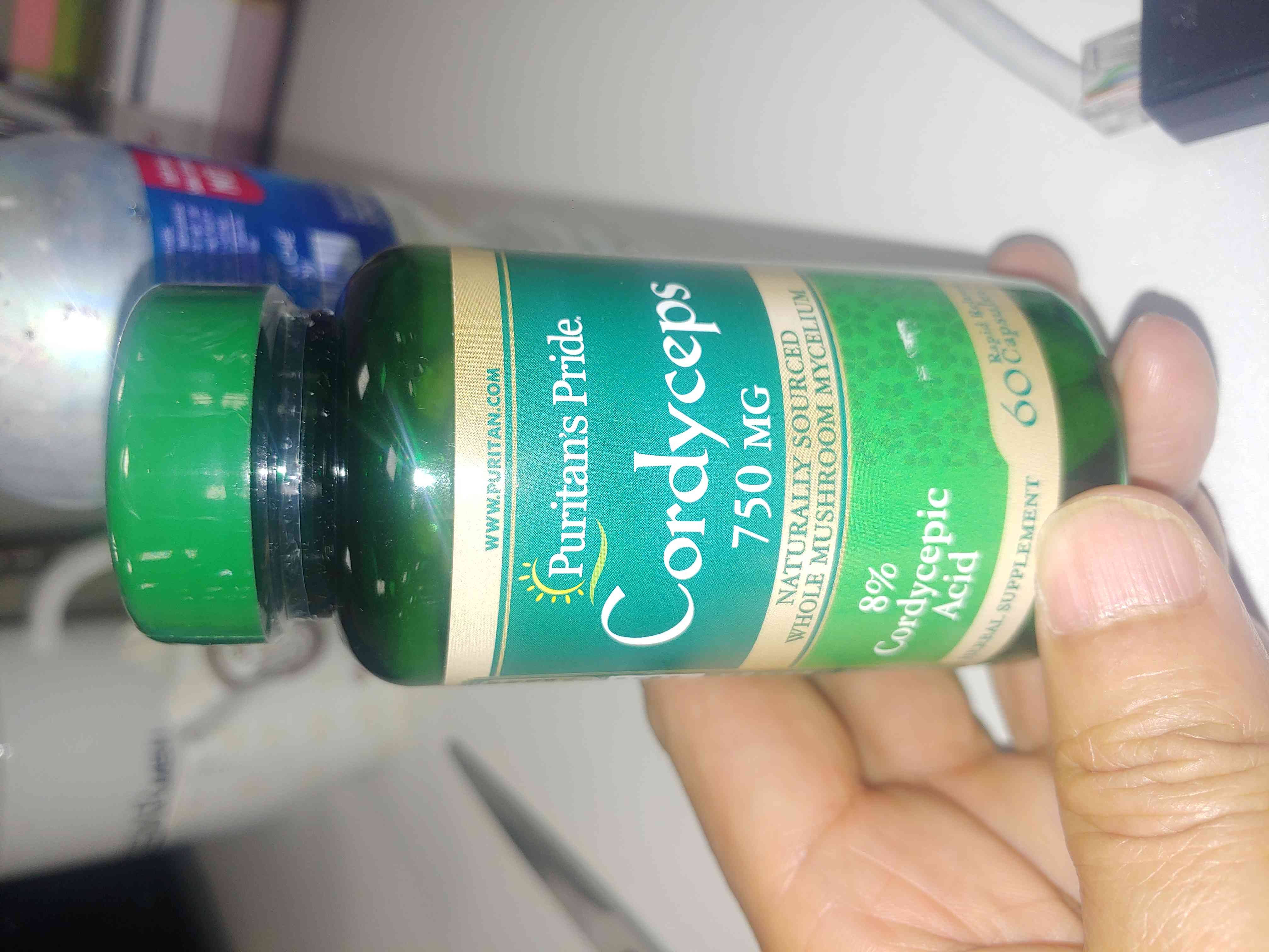 Đông Trùng Hạ Thảo Puritan's Pride 750mg - Thực Phẩm Chức Năng Tăng Cường Sức Khỏe, Hỗ Trợ Sinh Lý Nam Nữ, Phục Hồi Năng Lượng