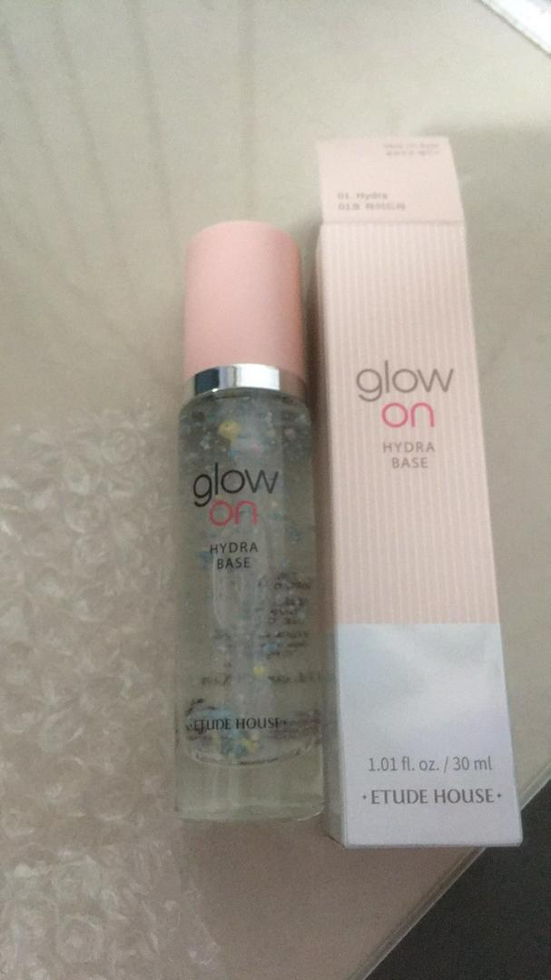 Kem Lót Bắt Sáng Etude House Glow On Base 30ml - Kem Trang Điểm Dạng Gel Trong Suốt, Làm Sáng Rạng Rỡ Da, Chống Oxy Hóa