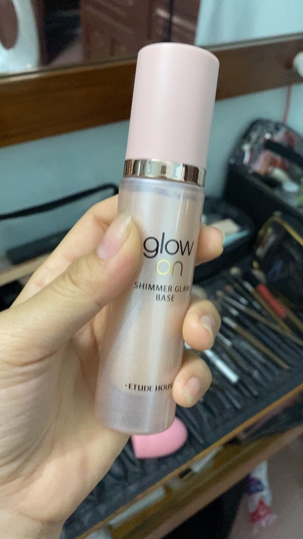 Kem Lót Bắt Sáng Etude House Glow On Base 30ml - Kem Trang Điểm Dạng Gel Trong Suốt, Làm Sáng Rạng Rỡ Da, Chống Oxy Hóa