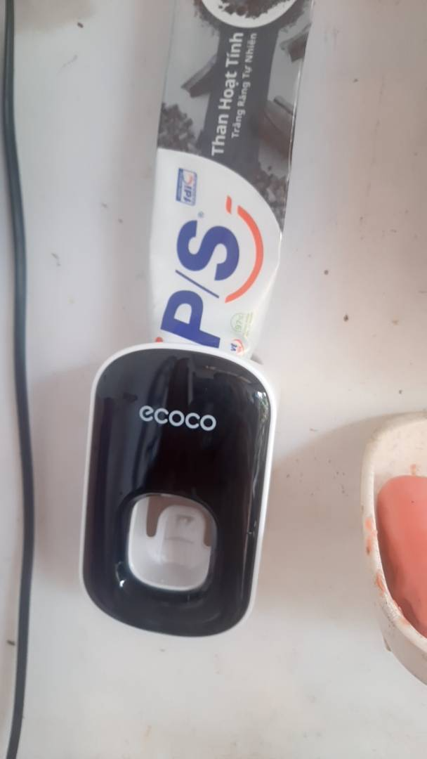 Bộ Nhả Kem Đánh Răng Ecoo - Tiện Lợi, Nhỏ Gọn, Dễ Dàng Sử Dụng, Thích Hợp Cho Mọi Không Gian Phòng Tắm