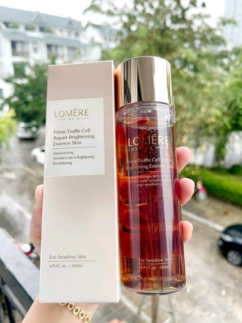 Nước Dưỡng Trắng Da Lomere Prime Truffle Cell Essence 145ml - Làm Sáng, Cấp Ẩm, Giảm Nếp Nhăn Cho Da Mọi Loại