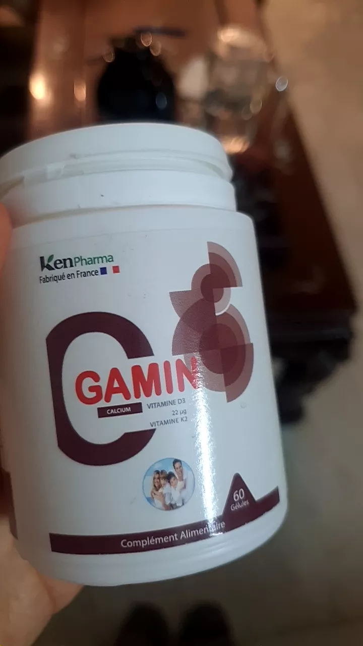 Viên uống bổ sung Canxi Gamin Kenpharma - Hỗ trợ xương răng chắc khỏe cho người lớn, trẻ em từ 2 tuổi, phụ nữ mang thai 60 viên
