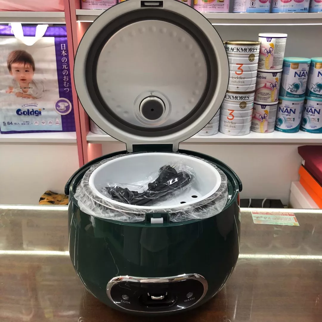 Nồi Cơm Điện Kalpen R2 1.2L Ủ Ấm 3D Chất Liệu Nhôm Nguyên Chất Dày 1.8mm - Bền Bỉ, An Toàn Cho Gia Đình Nhỏ