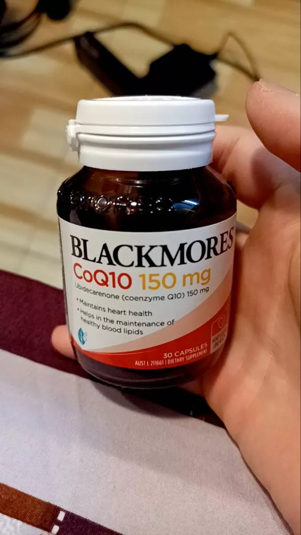 Viên uống Blackmores CoQ10 150Mg - Hỗ trợ tim mạch, tăng cường năng lượng, 30 viên, sản phẩm chính hãng từ Úc.