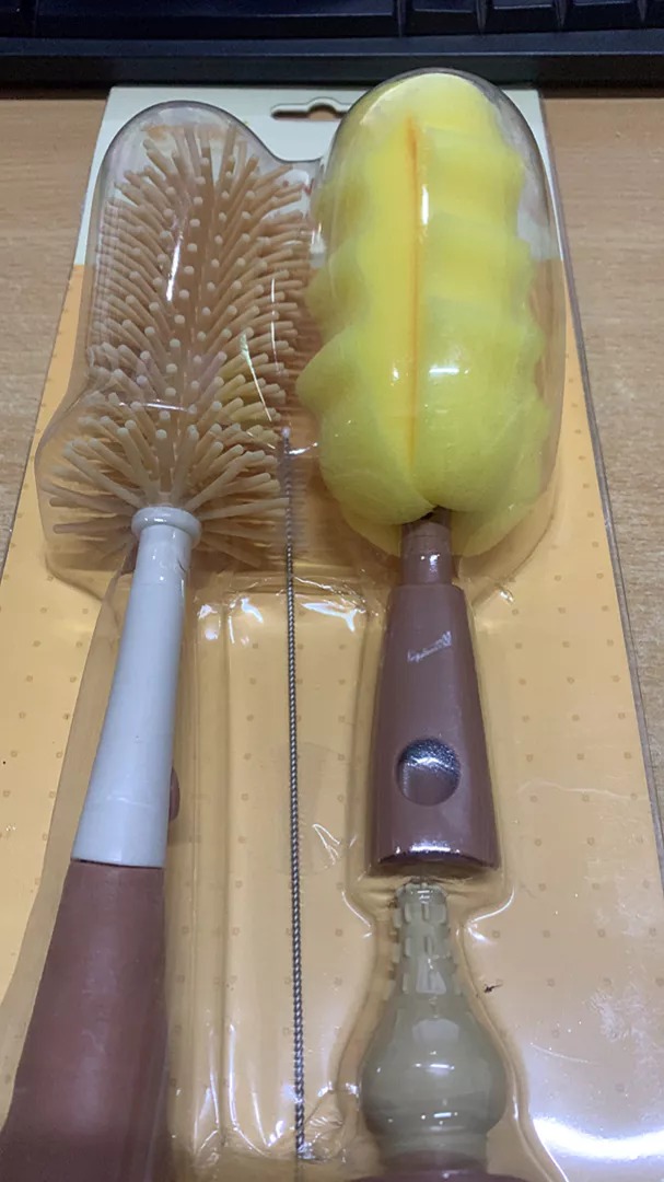 Cọ Bình Sữa Silicone ToBé MS 3108 - Bộ 5 Chi Tiết Vệ Sinh An Toàn Cho Bé, Chất Liệu Lành Tính, Không Tích Nước, Không Tụ Vi Khuẩn