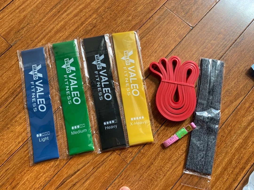 Dây kháng lực đa năng Valeo Power Band Fitness - Dụng cụ tập gym tăng cường cơ bắp, giảm mỡ, phù hợp cho mọi người