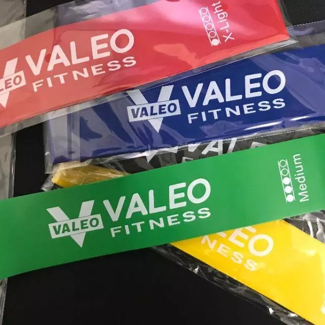 Dây Kháng Lực Mini Band Valeo Fitness Đa Năng - Tập Gym, Giảm Mỡ, Cơ Bắp - Cao Su Tự Nhiên Bền Bỉ, Tiện Dụng Di Động