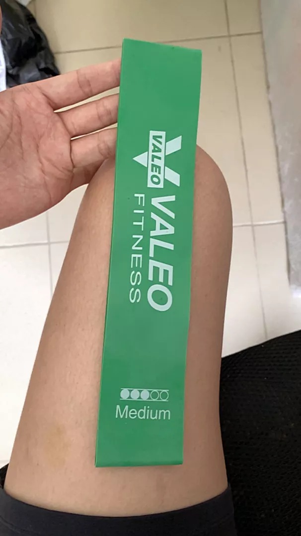 Dây Kháng Lực Mini Band Valeo Fitness Đa Năng - Tập Gym, Giảm Mỡ, Cơ Bắp - Cao Su Tự Nhiên Bền Bỉ, Tiện Dụng Di Động