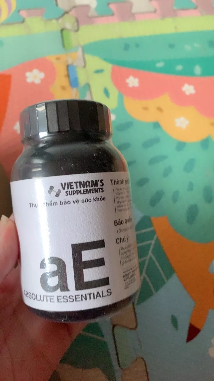 Viên Uống Hỗ Trợ Xương Khớp aE Absolute Essentials - Tăng Cường Sức Khỏe Xương Khớp, Dễ Uống cho Người Trưởng Thành và Người Già