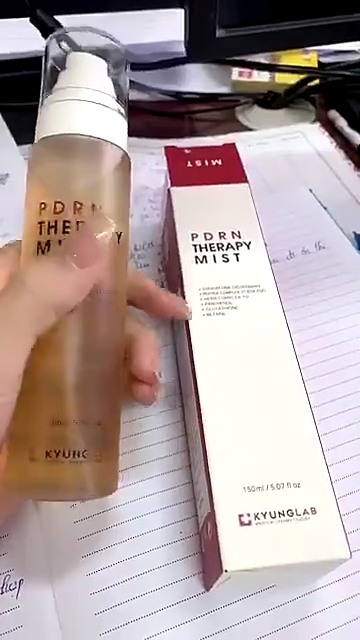 Xịt Khoáng Tế Bào Gốc Kyung Lab PDRN Therapy Mist 150ml - Dưỡng Ẩm, Tái Tạo Da, Chống Oxy Hóa, Phục Hồi Da Khỏe Mạnh
