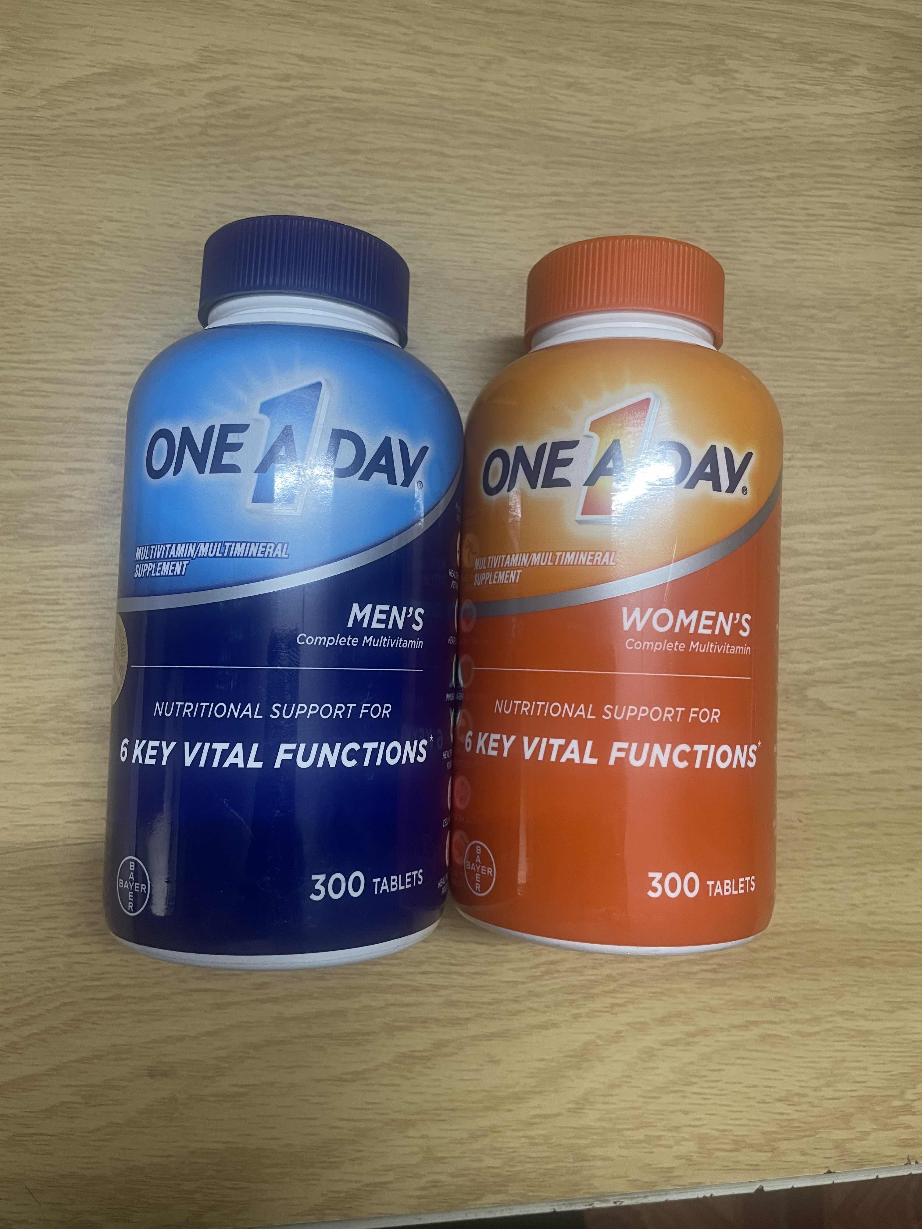 Viên Uống Vitamin Tổng Hợp One A Day Men's Multivitamin Bổ Sung Dinh Dưỡng Chuyên Dành Cho Nam Giới Dưới 50 Tuổi - 300 Viên Chính Hãng Mỹ