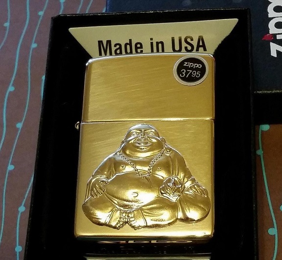 Zippo Laughing Buddha 29626 - Bật Lửa Chất Lượng Cao Tượng Phật Di Lặc Cười, Thiết Kế Độc Đáo Mang Tài Lộc, Hàng Chính Hãng USA