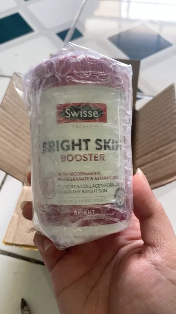 Viên Uống Hỗ Trợ Trắng Da Swisse Beauty Bright Skin 60 Viên - Giúp Làm Đều Màu Da, Cải Thiện Độ Sáng, Tưới Tắn Ở Úc
