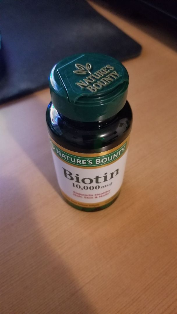 Viên uống Biotin 10.000mcg Nature’s Bounty - Hỗ trợ dưỡng đẹp da, tóc, móng khỏe mạnh, tăng cường sức sống, 120 viên