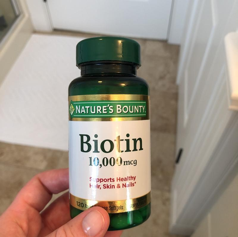 Viên uống Biotin 10.000mcg Nature’s Bounty - Hỗ trợ dưỡng đẹp da, tóc, móng khỏe mạnh, tăng cường sức sống, 120 viên