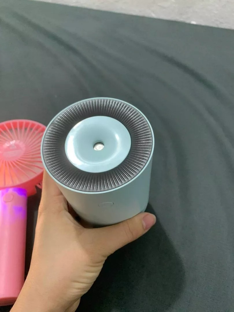 Máy Phun Sương Tạo Ẩm Mini Jiashi MPS02 Có Đèn LED - Dung Tích 220ml, Tinh Dầu Thơm, Thiết Kế Hiện Đại, Tạo Độ Ẩm Lý Tưởng