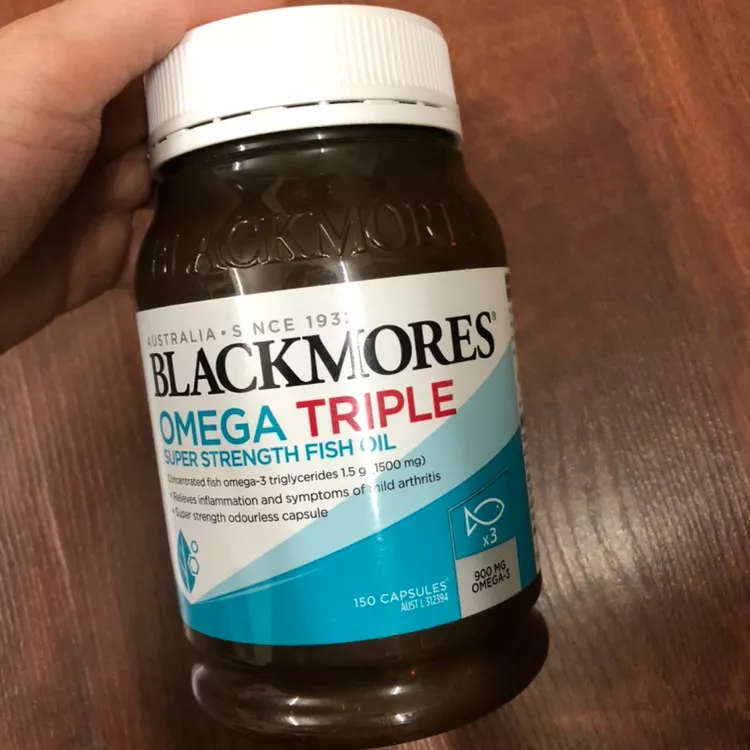 Dầu Cá Blackmores Omega Triple 150 Viên - Giải Pháp Tối Ưu Hóa Omega-3 Tốt Cho Xương Khớp và Sức Khỏe Tổng Thể
