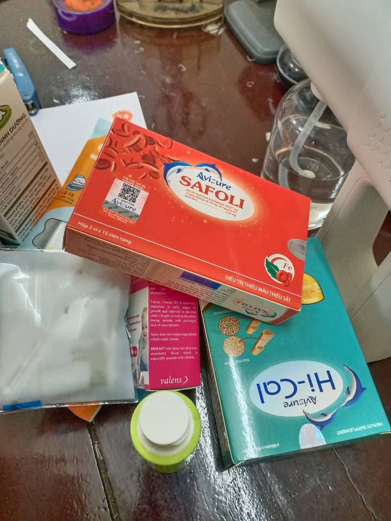 Viên sắt hữu cơ Avisure Safoli cho bà bầu - Không nóng, không táo bón, bổ sung sắt và acid folic, dễ uống, an toàn cho mẹ và bé