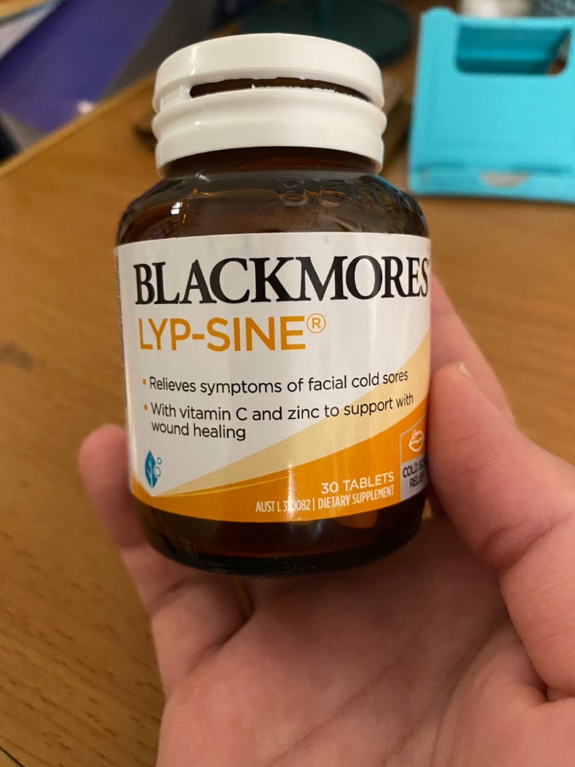 Viên uống giảm nhiệt miệng Blackmores Lyp-Sine 30 viên - Hỗ trợ làm lành vết thương, cải thiện tình trạng nhiệt miệng hiệu quả