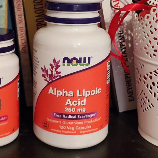Now Alpha Lipoic Acid 250mg - Viên Uống Hỗ Trợ Giải Độc Gan, Chống Oxy Hóa, Tăng Cường Sức Khỏe, Bổ Sung Dinh Dưỡng