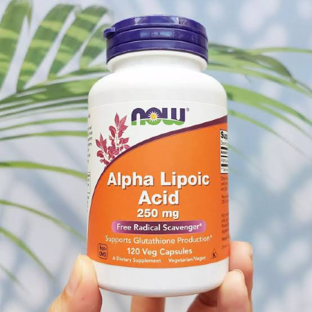 Now Alpha Lipoic Acid 250mg - Viên Uống Hỗ Trợ Giải Độc Gan, Chống Oxy Hóa, Tăng Cường Sức Khỏe, Bổ Sung Dinh Dưỡng