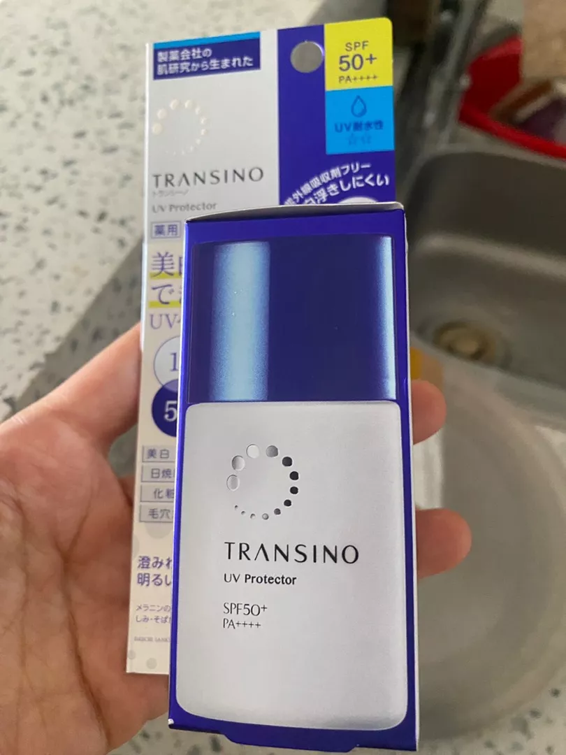 Kem Chống Nắng Transino Whitening Day Protector SPF50 - Chống Nắng, Dưỡng Trắng Da, 30ml, Thích Hợp Cho Mọi Loại Da
