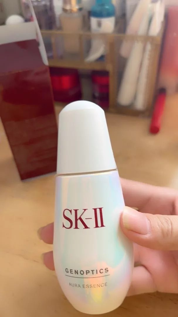 Serum Dưỡng Trắng Da SK-II Genoptics Aura Essence 50ml - Hỗ Trợ Làm Mờ Nám, Cải Thiện Độ Sáng Da, Chống Lão Hóa