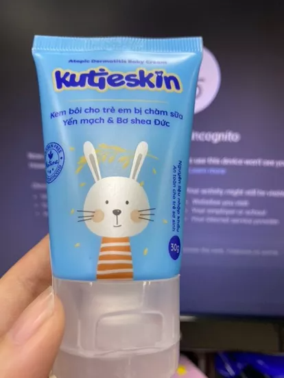 Kem Bôi Kutieskin 30g - Kem Dưỡng Ẩm Giúp Giảm Ngứa, Cải Thiện Chàm Sữa Cho Trẻ Sơ Sinh - An Toàn, Thiên Nhiên