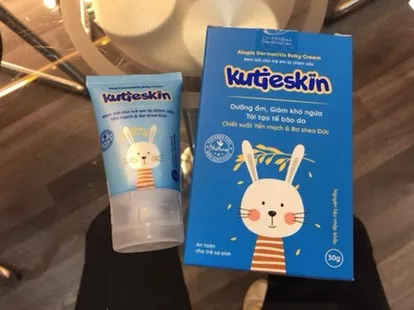 Kem Bôi Kutieskin 30g - Kem Dưỡng Ẩm Giúp Giảm Ngứa, Cải Thiện Chàm Sữa Cho Trẻ Sơ Sinh - An Toàn, Thiên Nhiên