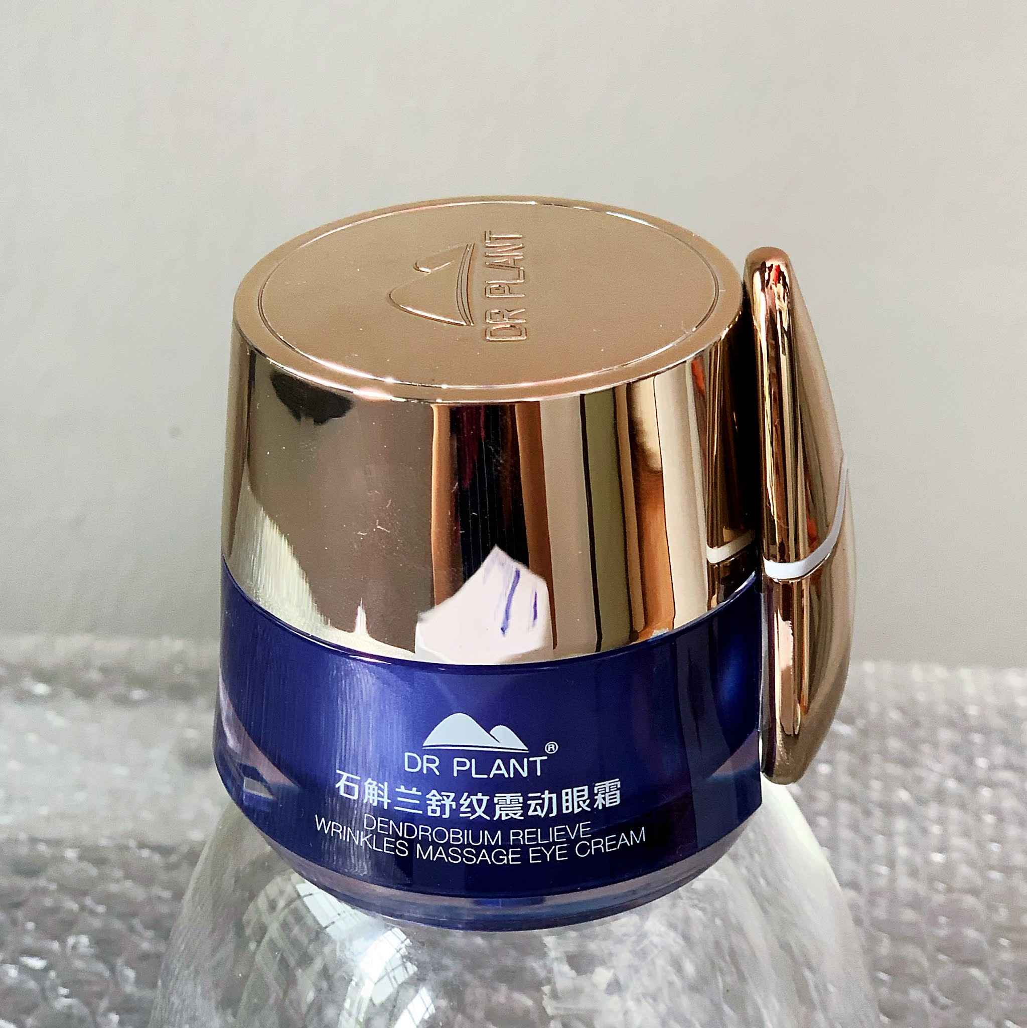 Kem Dưỡng Mắt Dr.Plant Dendrobium 20g Kèm Máy Massage Mini - Giảm Nếp Nhăn, Cấp Ẩm, Cải Thiện Thâm Quầng Mắt
