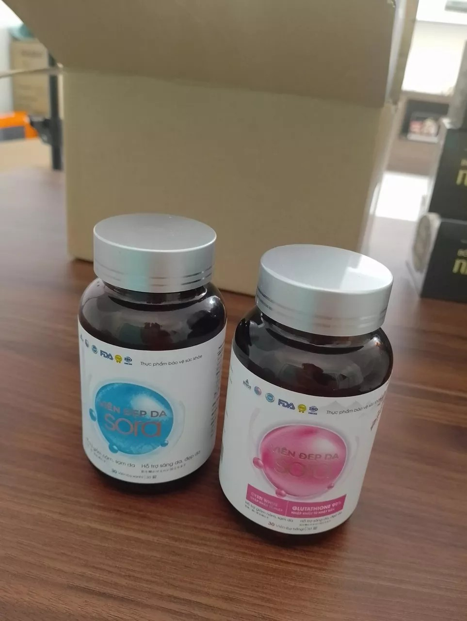 Viên Uống Đẹp Da SORA - Giảm Nám, Tàn Nhang, Cải Thiện Làn Da Với L-Glutathione Tinh Khiết 99% - Sức Khỏe & Sắc Đẹp Tự Nhiên
