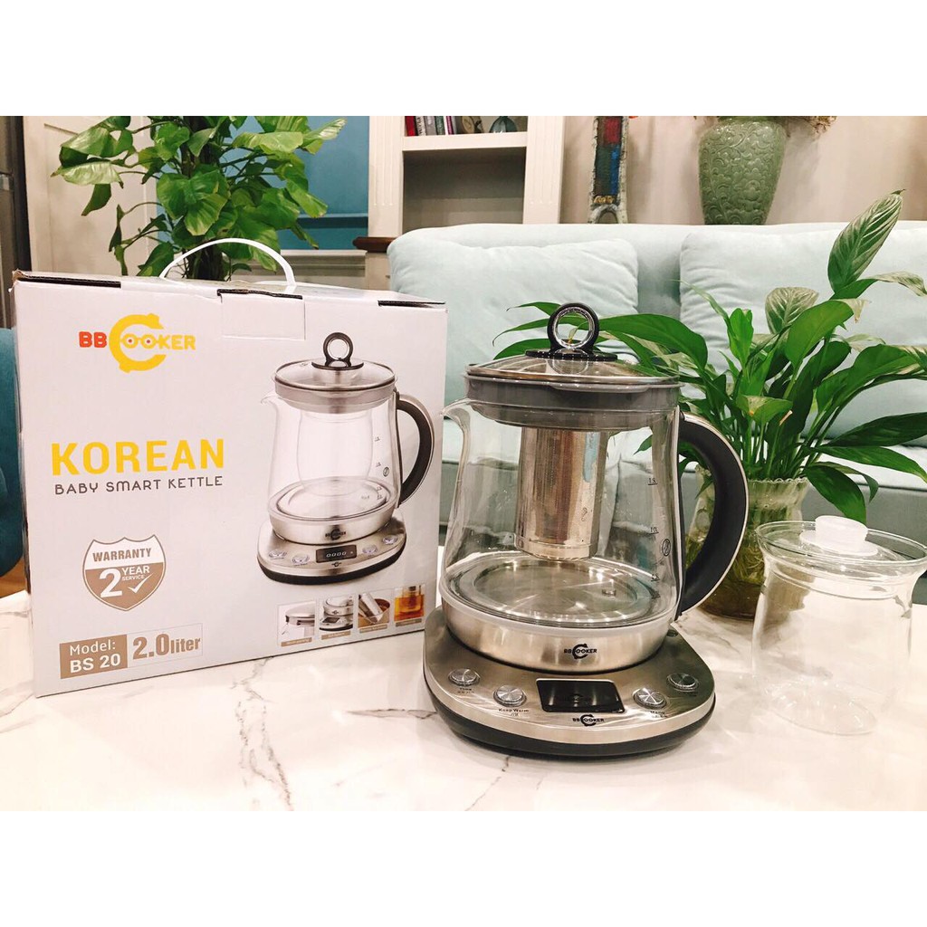 Nồi Chưng Yến Đa Năng BBCooker BS20 Cao Cấp 1.5L - Nấu Trà, Hầm Ninh Dinh Dưỡng, Thiết Kế Hiện Đại và Thông Minh
