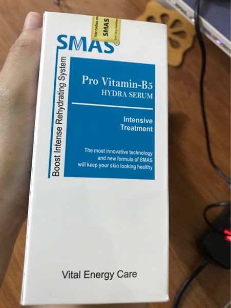 Serum Smas Pro Vitamin B5 Hydra 120g - Dưỡng ẩm và Phục hồi da, Chăm sóc Da Nhạy Cảm từ Hàn Quốc