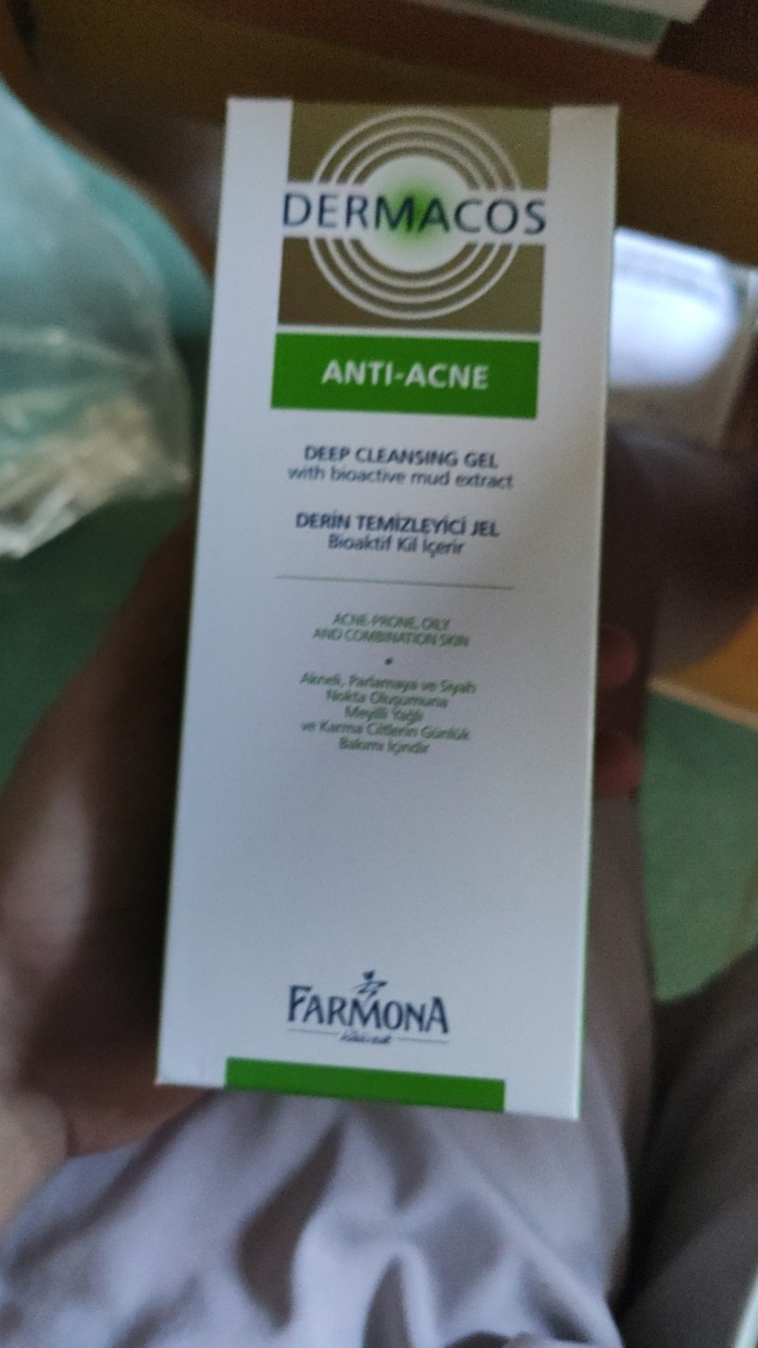 Sữa Rửa Mặt Dermacos Anti Acne Gel 150ml - Chuyên Làm Sạch Sâu Và Ngăn Ngừa Mụn Cho Da Dầu Và Nhạy Cảm
