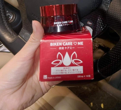 Viên Dưỡng Da Hỗ Trợ Tiết Tố Nữ Biken Careme - Chiang Xuất Tinh Dầu Thiên Nhiên, Vitamin E - Làm Mềm và Se Khít Vùng Da Nhạy Cảm